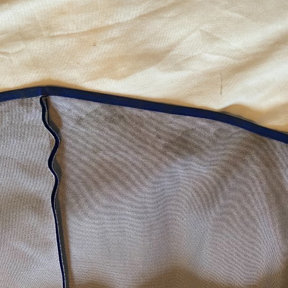 Royal Blue Off The Shoulder Gown - Picture 10 of 11